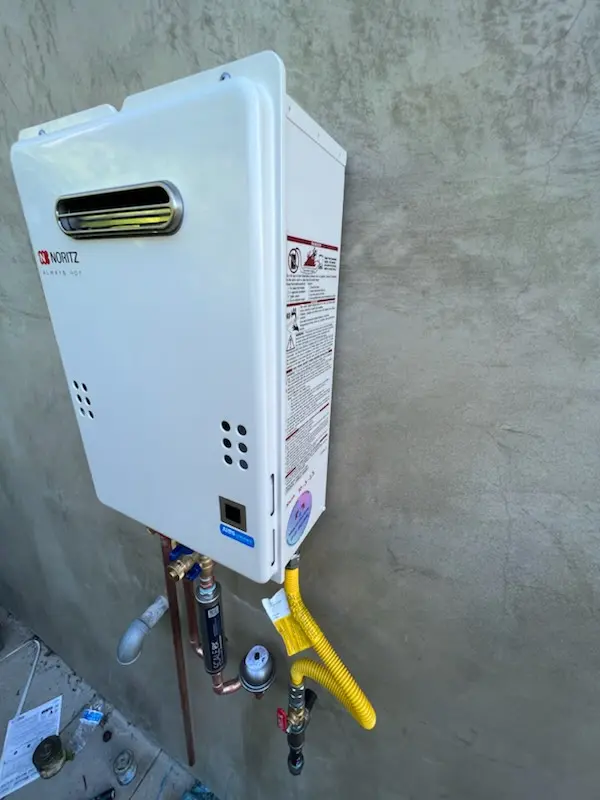 Tankless water heater installation for Swannanoa homes